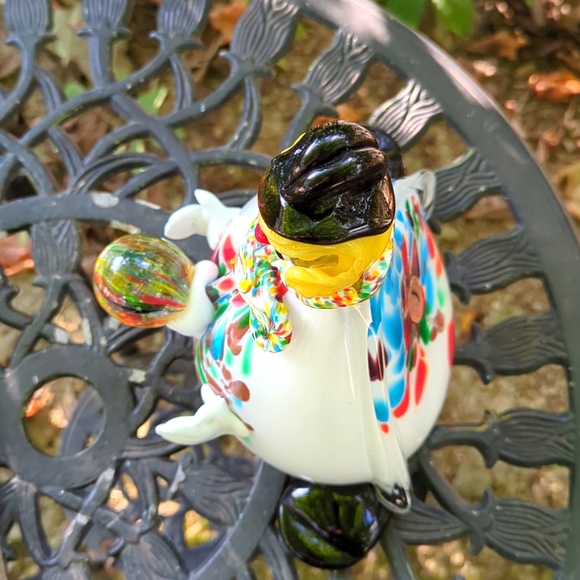 Rare HTF Vintage 💎 Murano, Italy 🤡 hand-blown VENETIAN GLASS CLOWN 🤡 pristine - Picture 7 of 13